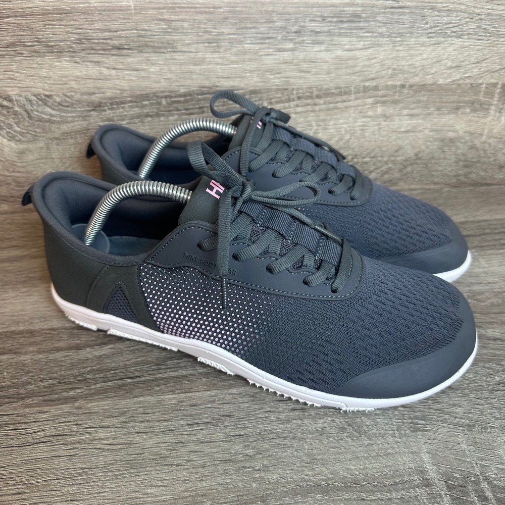 Hike Footwear Stride Barefoot Sneakers Gray Pink Womens 11/11.5 Mens 9/9.5